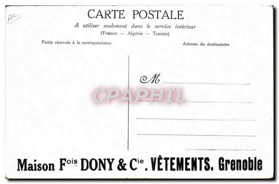 CPA Avion Aviation Beaumont Lieutenant Conneau sur monoplan Bleriot — Rückseite