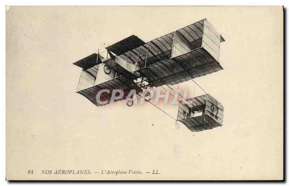 CPA Avion Aviation Nos Aeroplanes L'Aeroplane Voisin