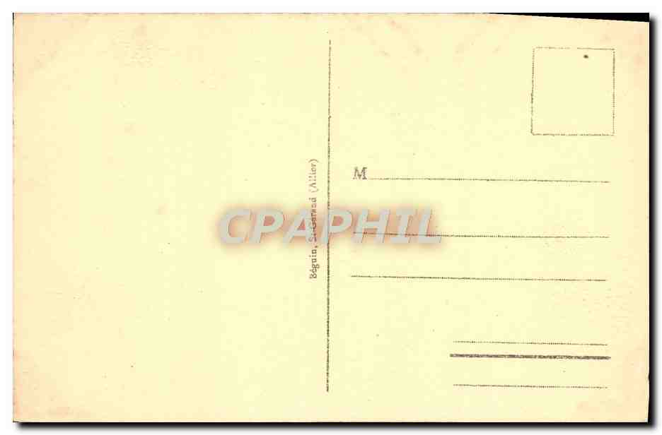 CPA Vichy Un Coin Du Parc Au Bassin Des Cygnes — Rückseite