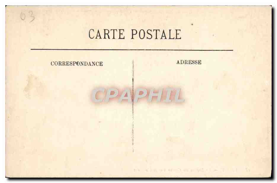 Vichy — La Façade du Casino vue sur le Parc — LL — Verso