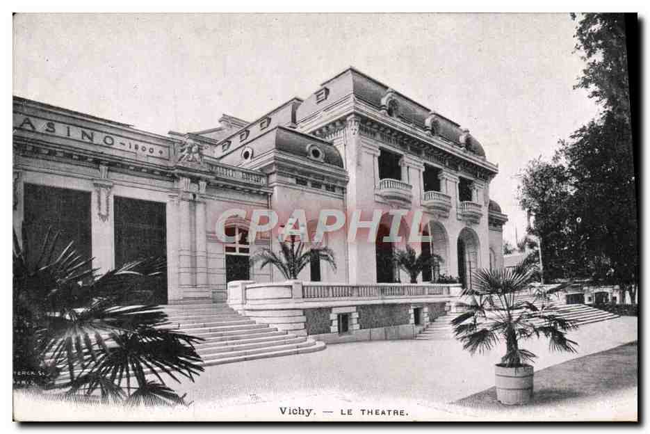 CPA Vichy Le theatre