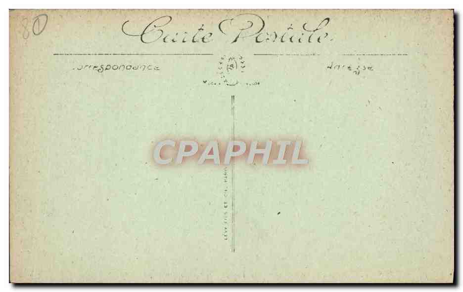 CPA Amiens Les Rives De La Somme — Rückseite