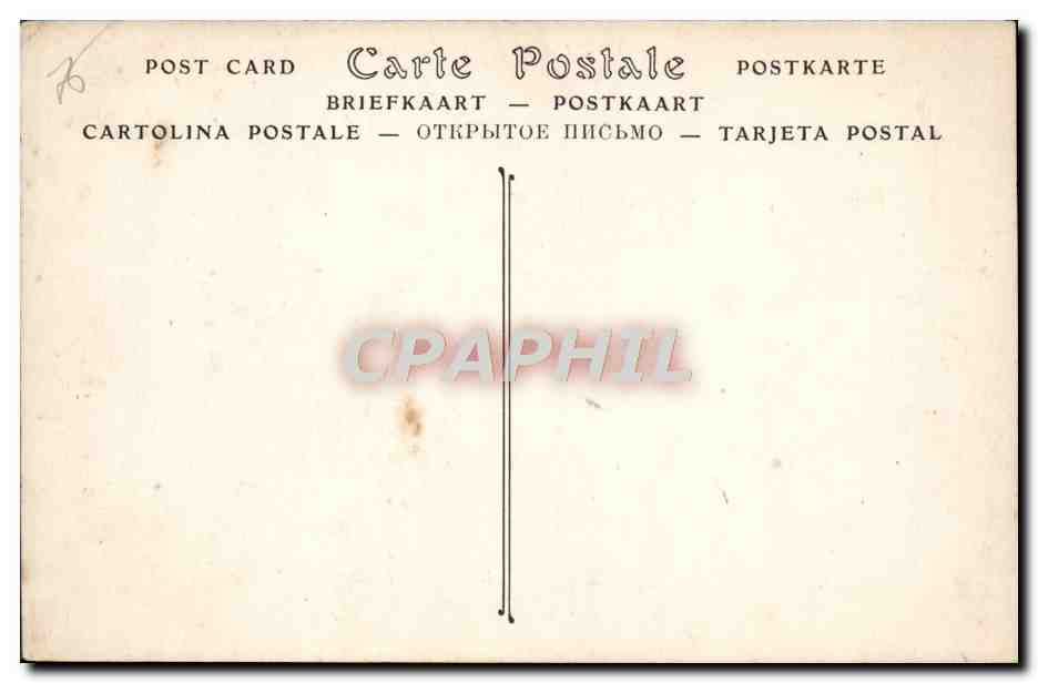 CPA Le Treport Vue Generale Prise De La Falaise — Rückseite