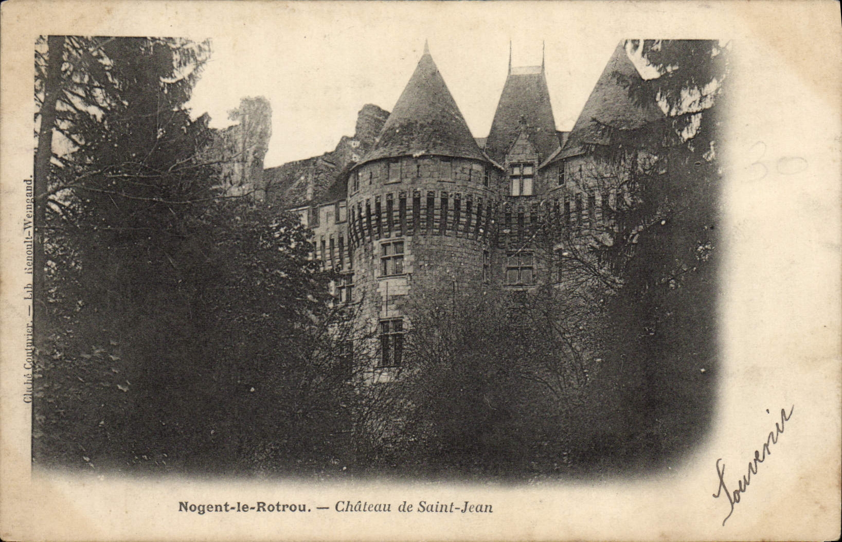 Nogent-le-Rotrou — Château de Saint-Jean — Gloubi-Coutpier — Lbh. Rienoult-Wengind