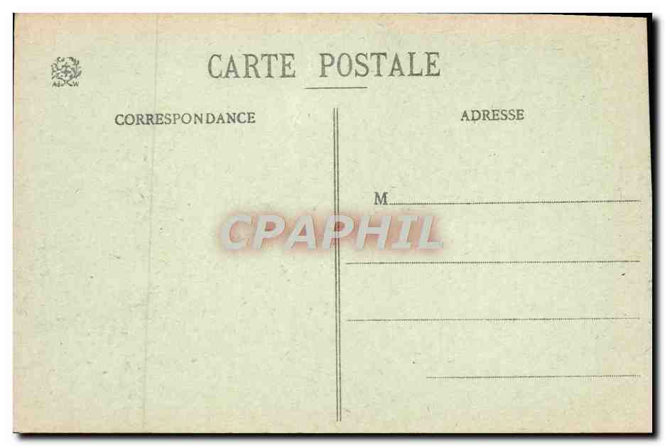 CPA Neufchateau Puits De L'Hotel De Ville — Rückseite