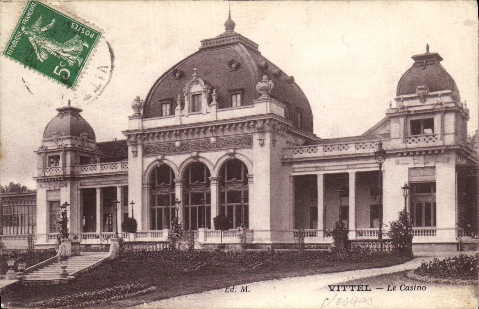 CPA Vittel Le Casino