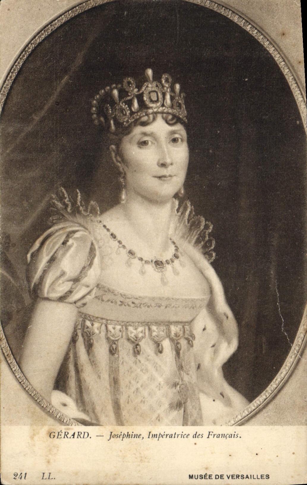 CPA Gerard Josephine Imperatrice Des Francais Musee de Versailles