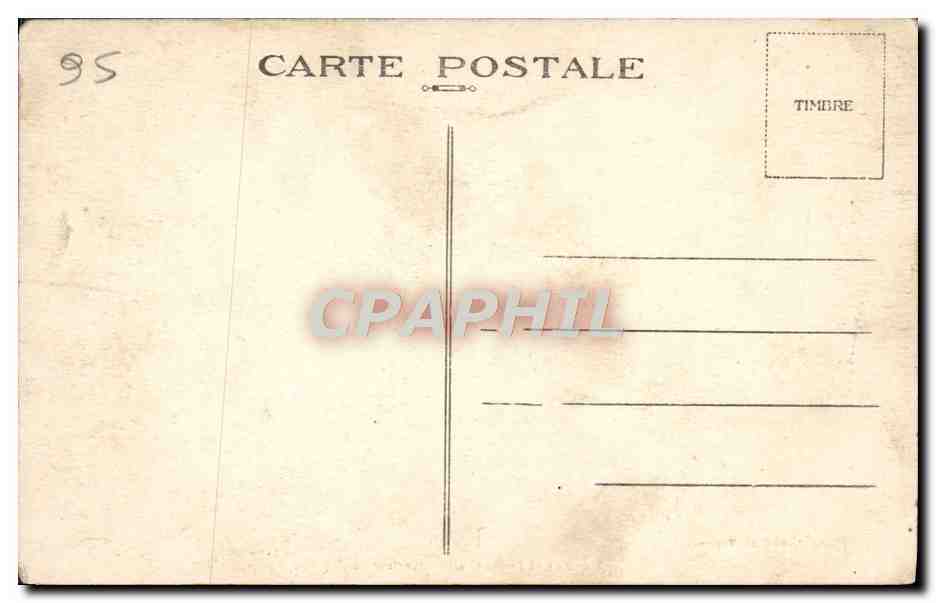 CPA Vetheuil Interieur De I'Eglise — Back