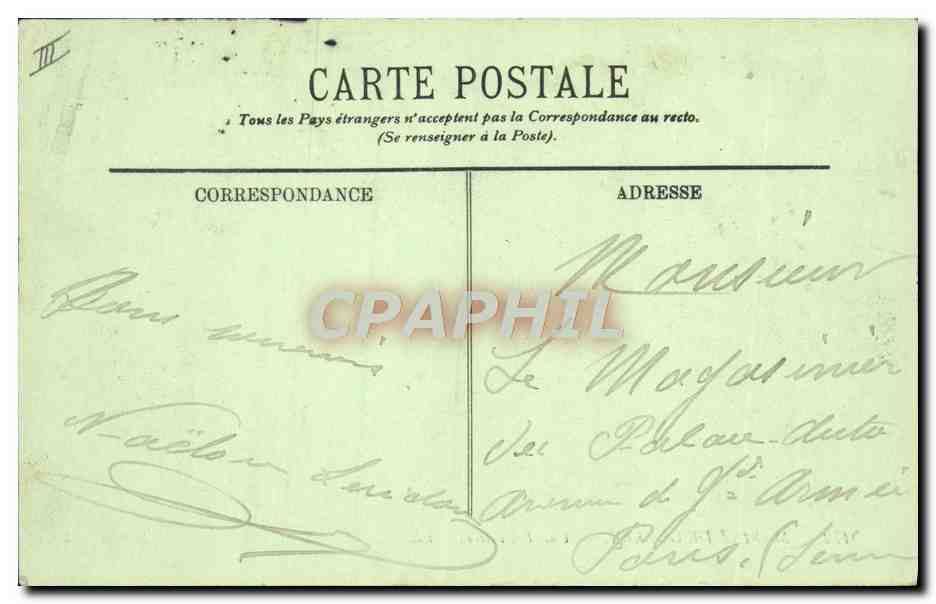 CPA Bateau Marine de guerre Une baleiniere Baleine — Verso