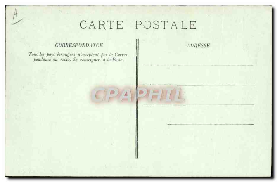 CPA Bateau Branle bas de combat  — Verso