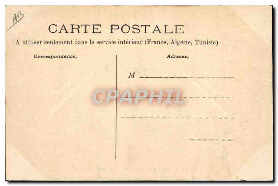 Marine Française — Le tir du canon — Collection Graud, n° 133 — Verso