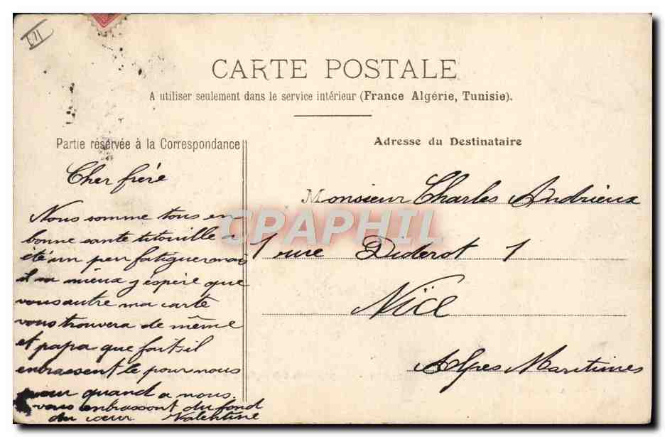 CPA Bateau Marine militaire Compagnie de debarquement Les torpilleurs mineurs  — Verso