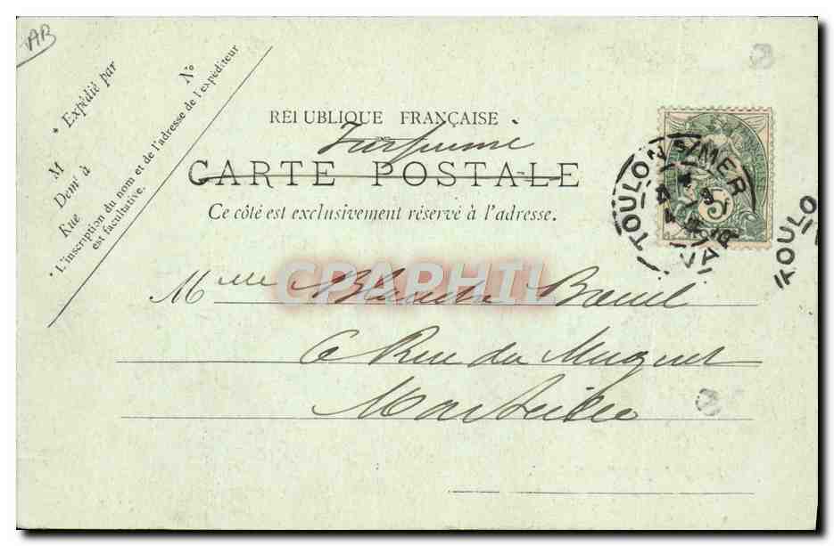 Lavage du pont d'un Cuirassé — A. Bougault, n° 617 — Verso