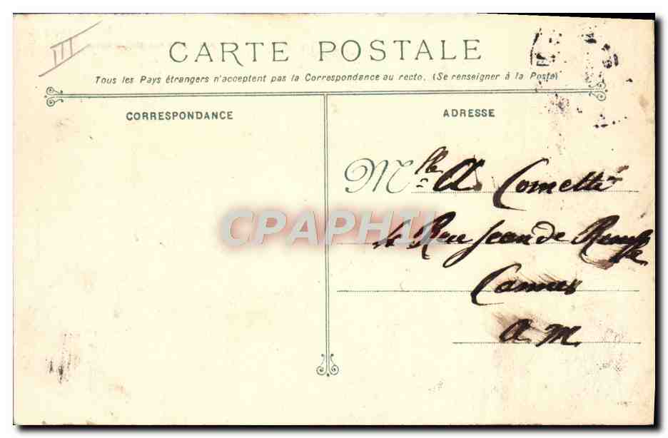 Sarbacane, durante la limpieza — destructor — editor CPAPHIL, n°30 — Reverso