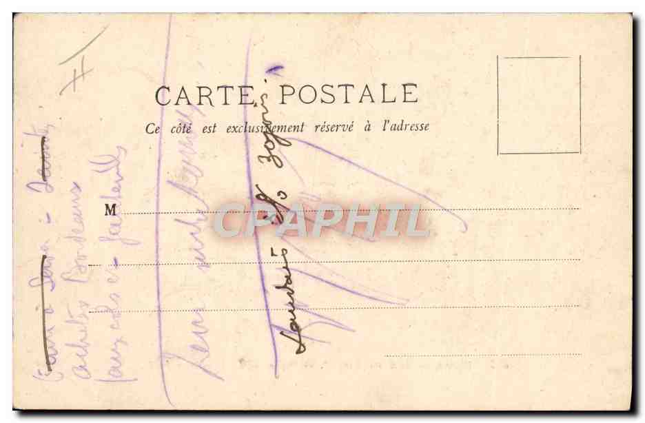 Compagnie de débarquement — Repos — La Cantine volante — A. Bougault — Verso