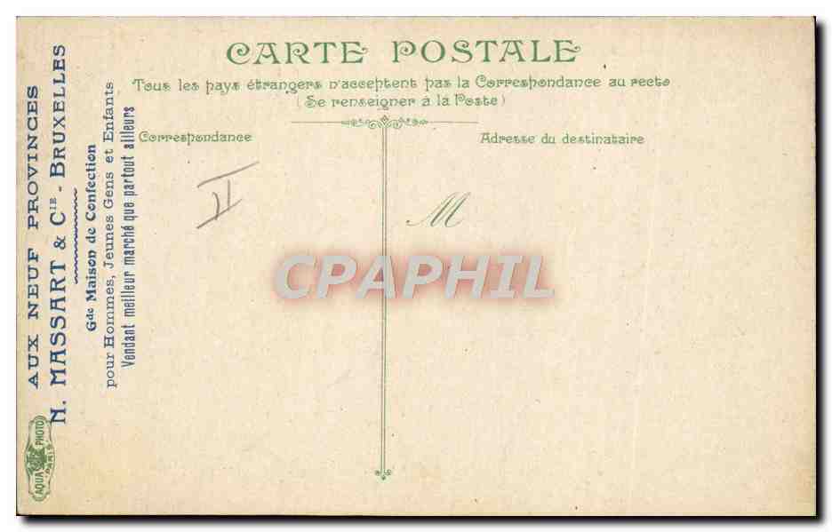 CPA Bateau La vie du Marin Ecole de fanionnage  — Verso