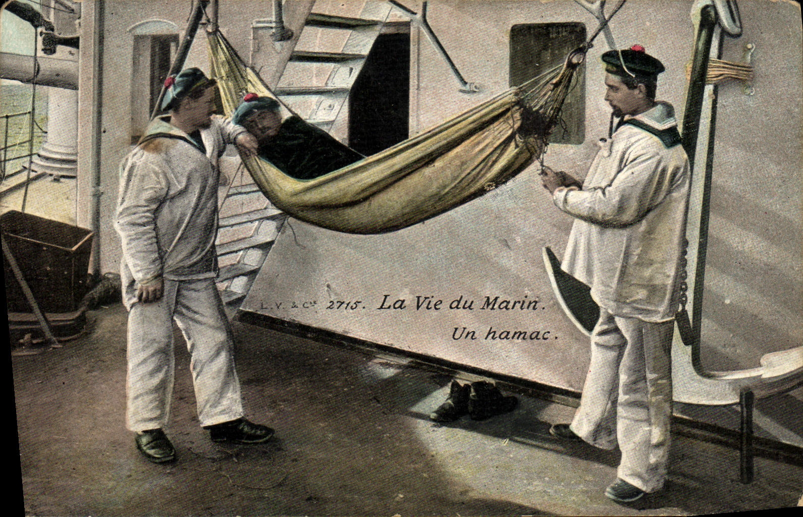 La Vie du Marin — Un hamac — L.V.A.C. 2715