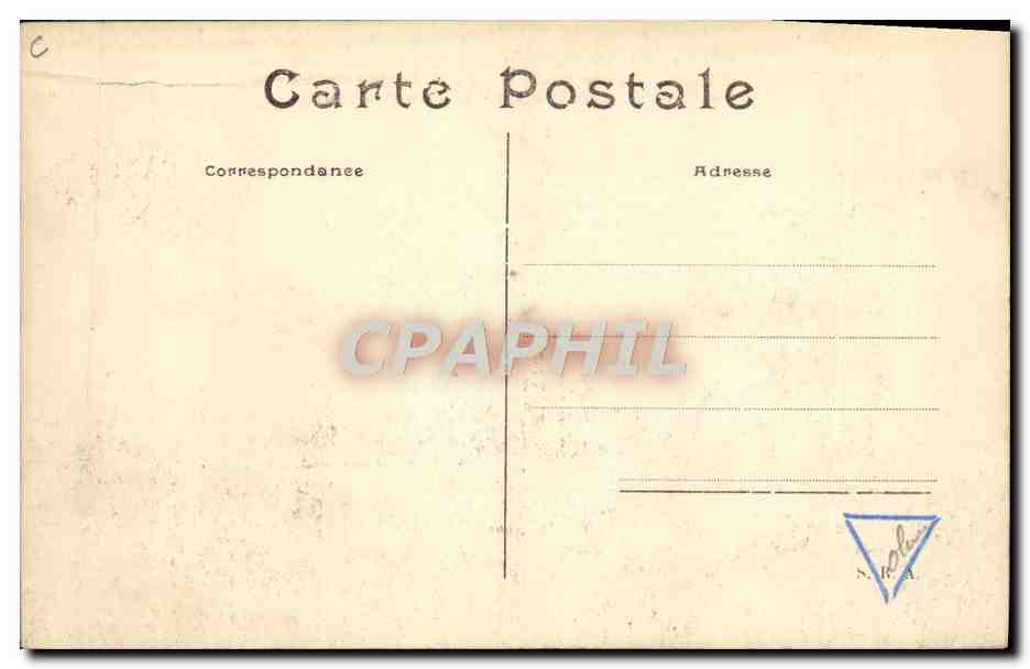 Le Wright-Ariel de Lefebvre — accident à Juvisy le 7 septembre 1909 — éditeur S.R.A. — Rückseite
