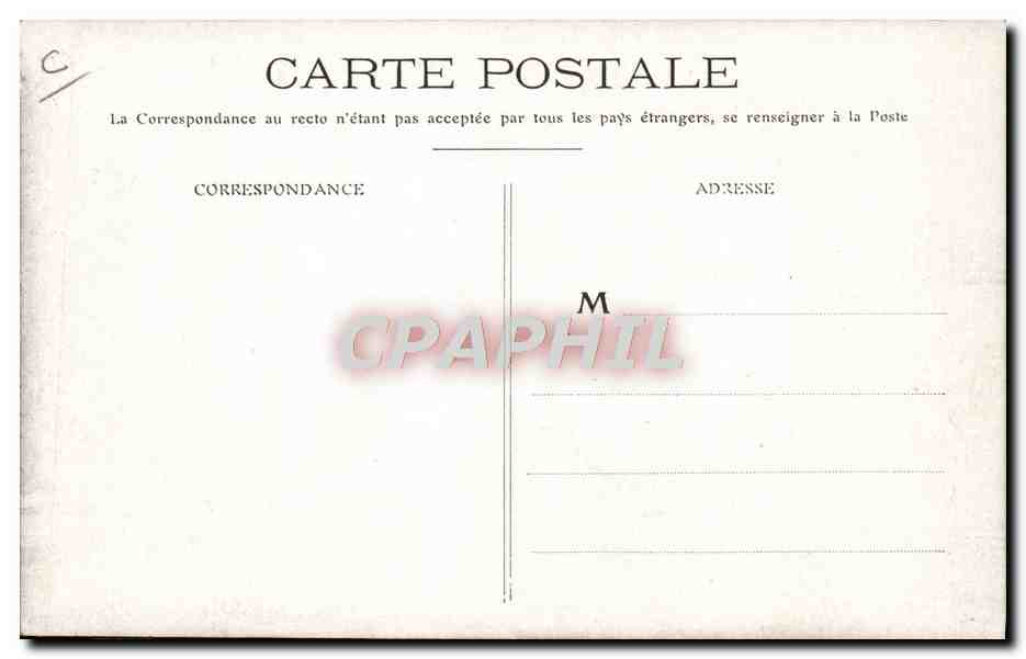 CPA Avion Aviation Cannes Grande semaine d'aviation 27 mars 3 avril 1910 — Rückseite