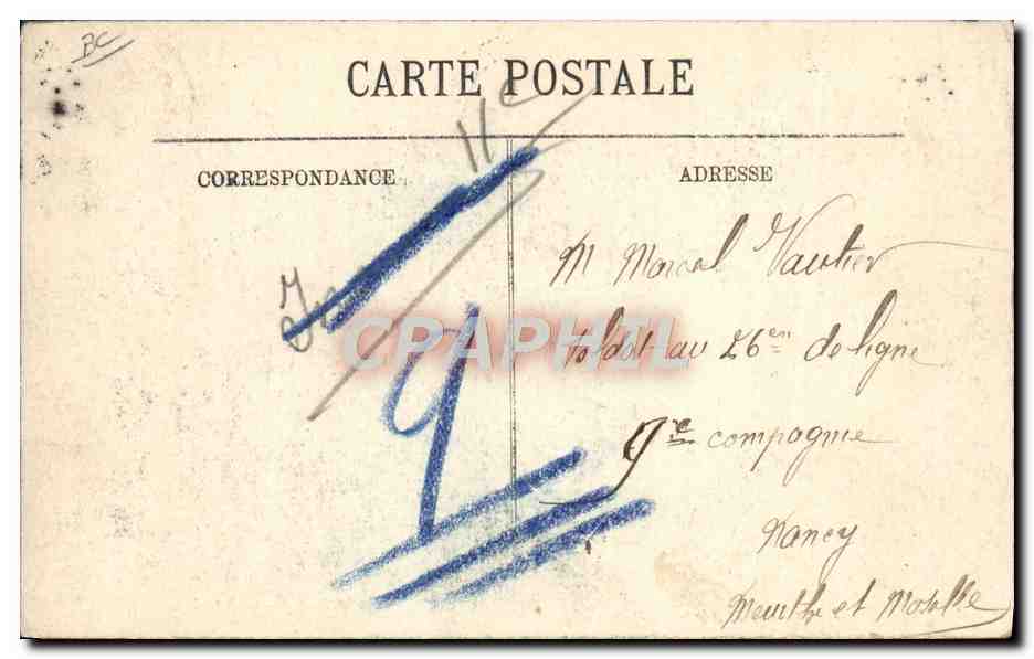 CPA Avion Aviation Quinzaine d'aviation Le Havre Trouville Deauville  — Rückseite