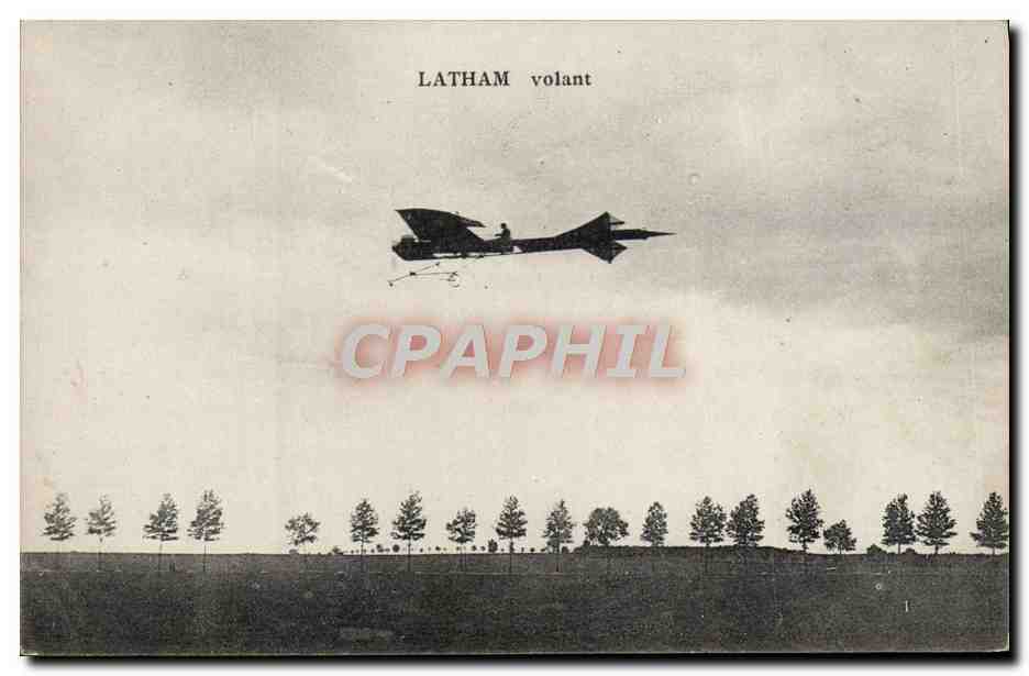 CPA Avion Aviation Latham volant