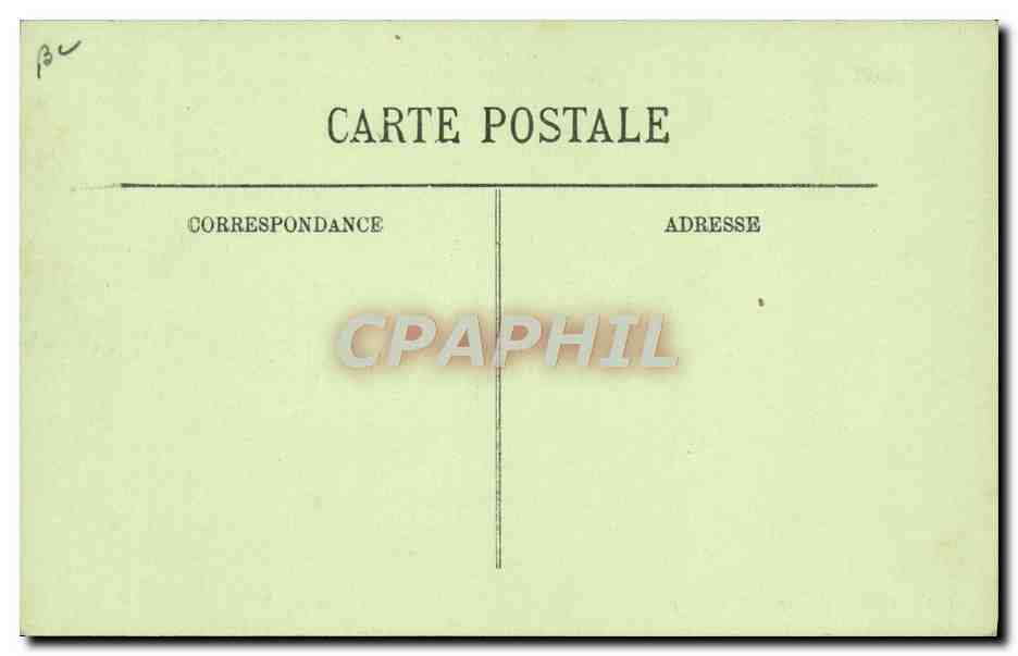 CPA Avion Aviation De Baeder sur biplan Breguet  — Rückseite