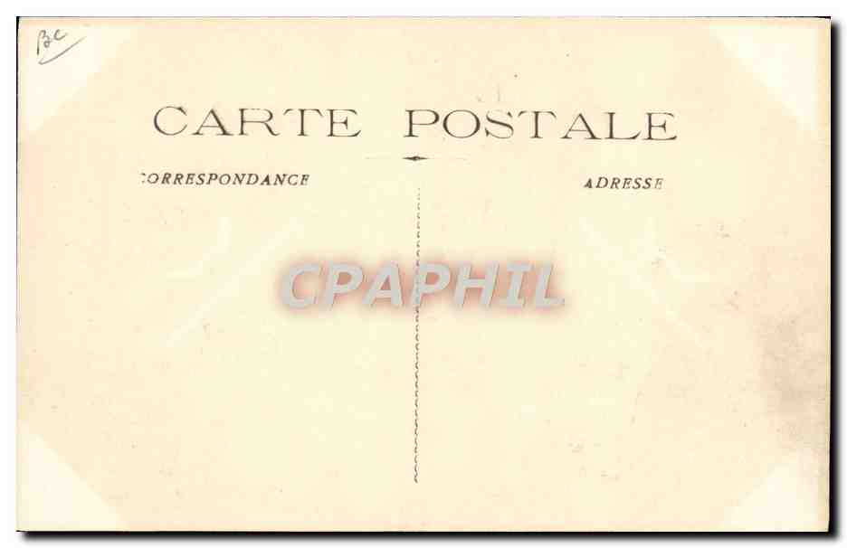 CPA Avion Aviation Marseille Aviation Le monoplan d'Aubrun en plein vol  — Verso