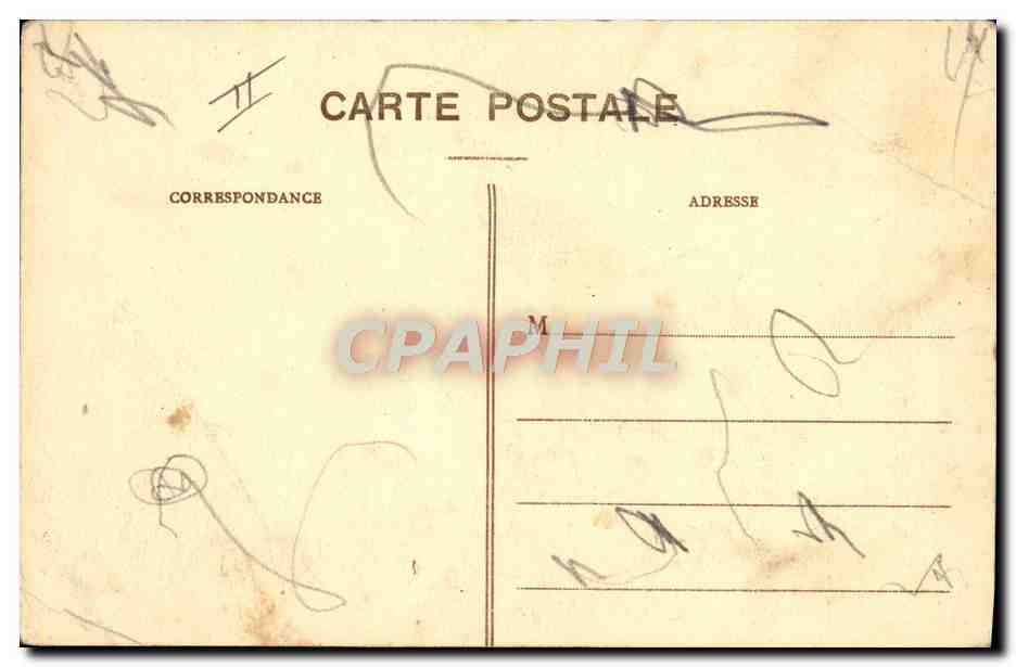 CPA Avion Aviation Premiere traversee de la Manche Bleriot Fortes Toiles Continental — Verso