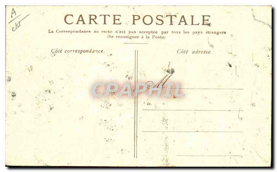 CPA Avion Aviation Biplan Voisin Rougier Madame de Laroche Gobron Metrot  — Rückseite