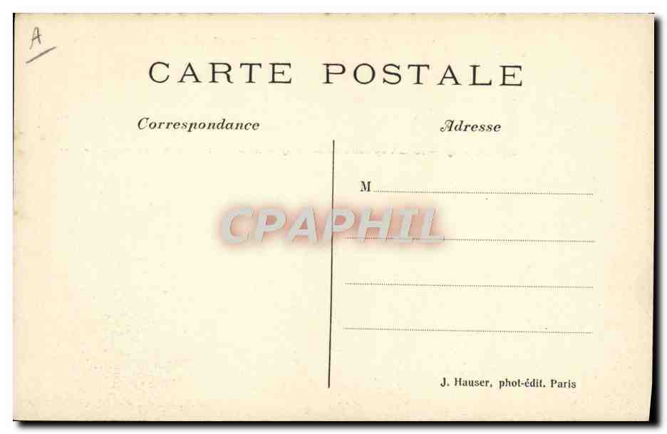 CPA Avion Aviation Le biplan Paulhan en plein vol Octavie 3 — Verso