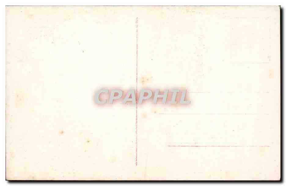 CPA Fantaisie Femme — Back