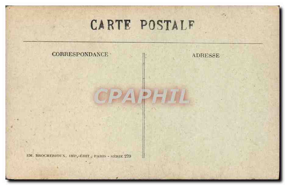 CPA Fantaisie Femme Nourrice — Rückseite