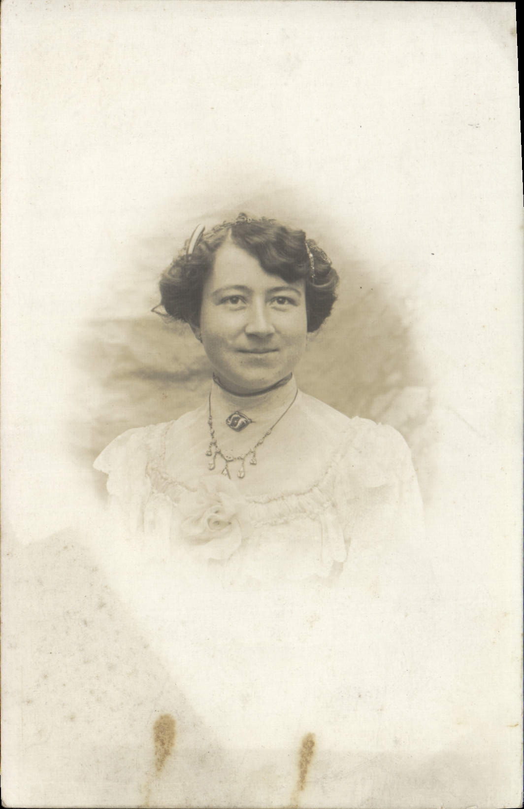 CARTE PHOTO Femme