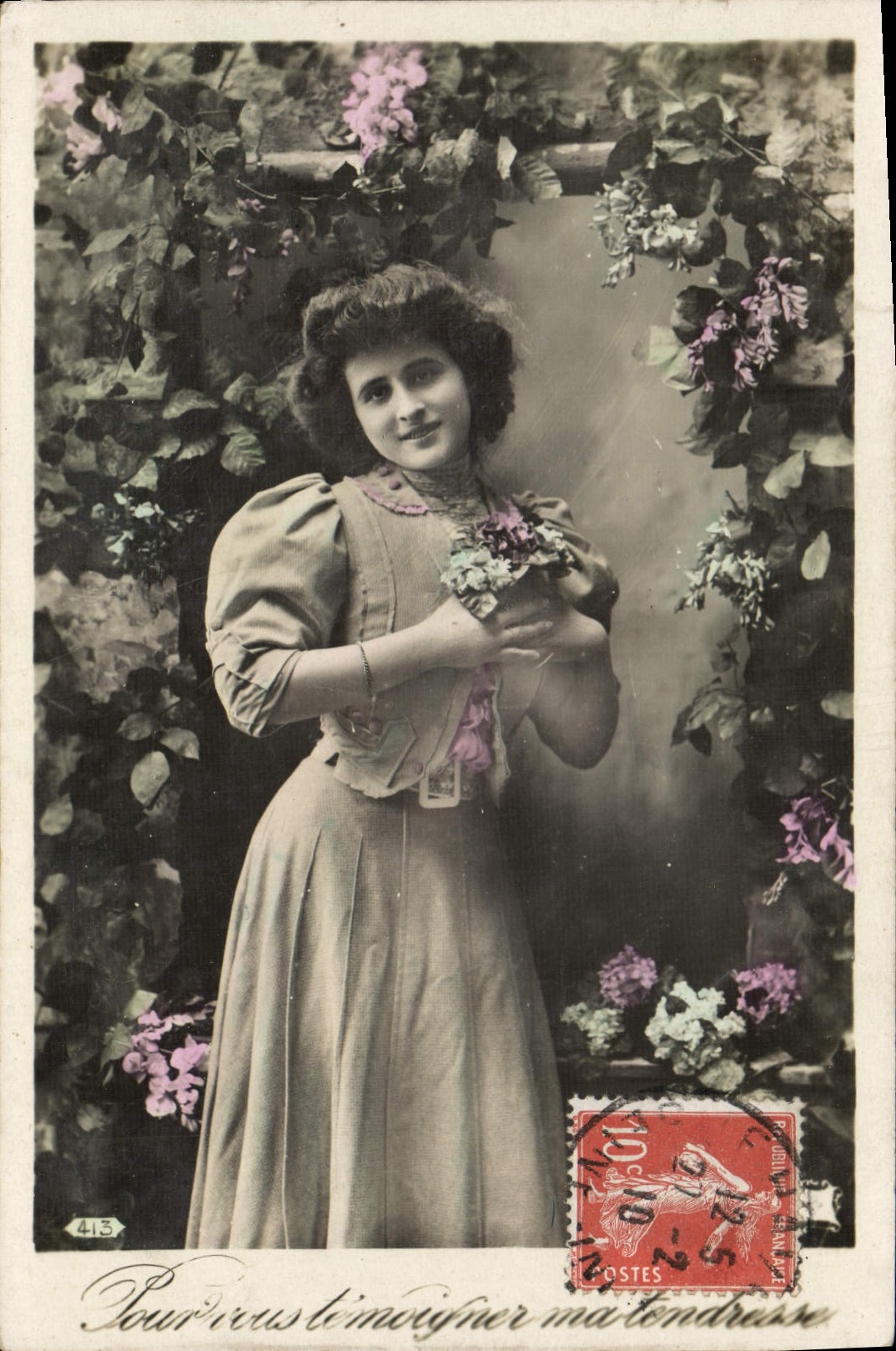 CPA Fantaisie Femme