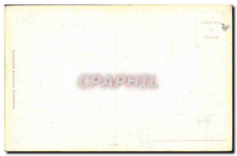 CPA Fantaisie Femme — Verso