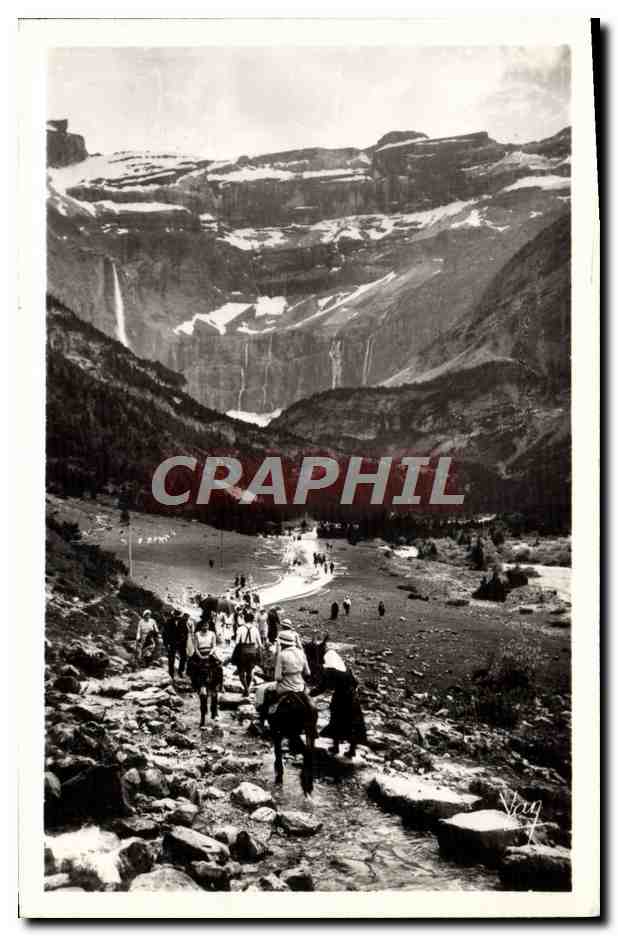 CPA Gavarnie Retour du Cirque