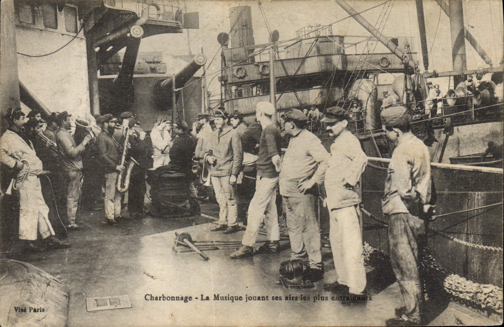 Charbonnage - La Musique jouant ses airs les plus entraînants — Visé Paris