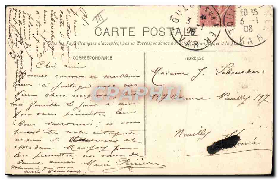 Ejercicios de gimnasia a bordo — Marina Francesa 154 — Edición Clavel Toulon — Reverso