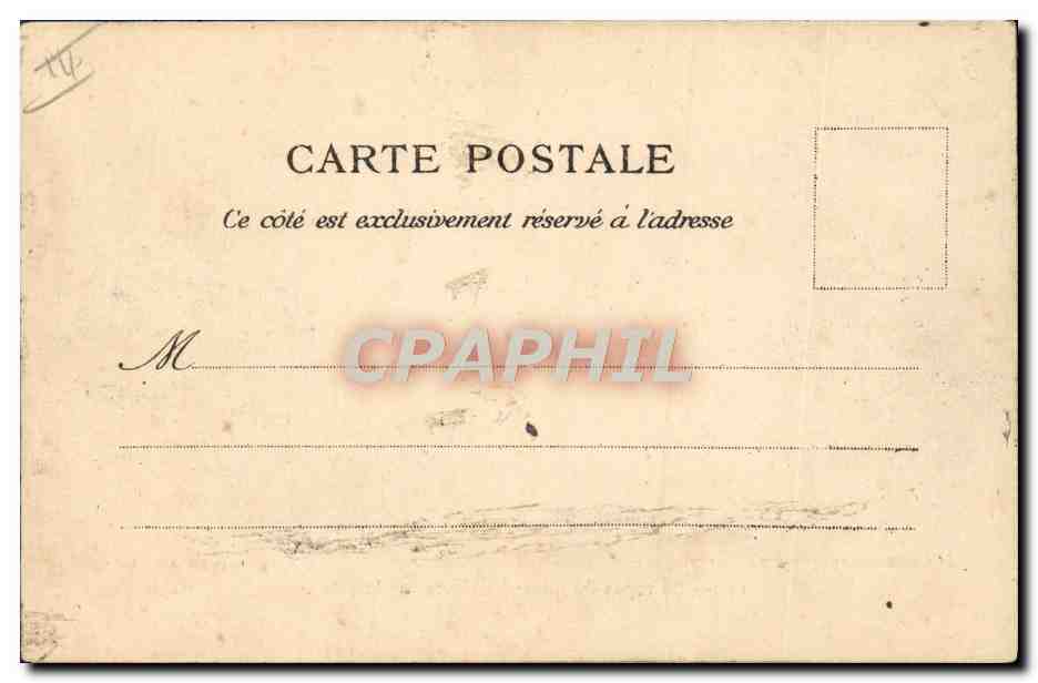 CPA Bateau de guerre Le repas de midi La sieste sur le pont  — Verso