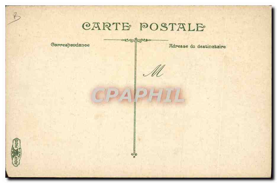 Traversée de la Manche — Blériot part au lever du soleil — Thiéry & Sigrand, Marseille — Verso