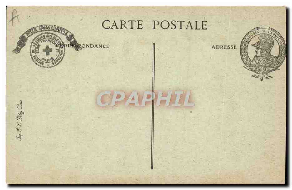 CPA Avion Aviation Le Vieux Charles de l'escadrille des cigognes Avion de chasse Spad du capitaine Guynemer  — Rückseite