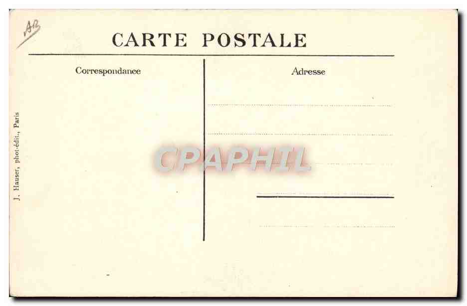 CPA Avion Aviation Biplan Farman pilote par Loridan  — Rückseite