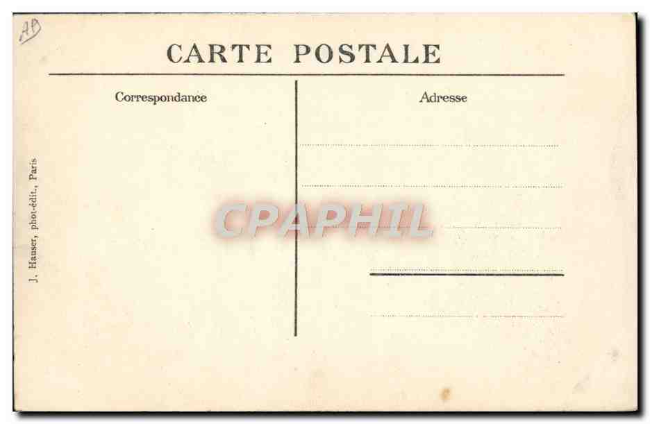 CPA Avion Aviation Monoplan Nieuport pilote par Weymann — Verso