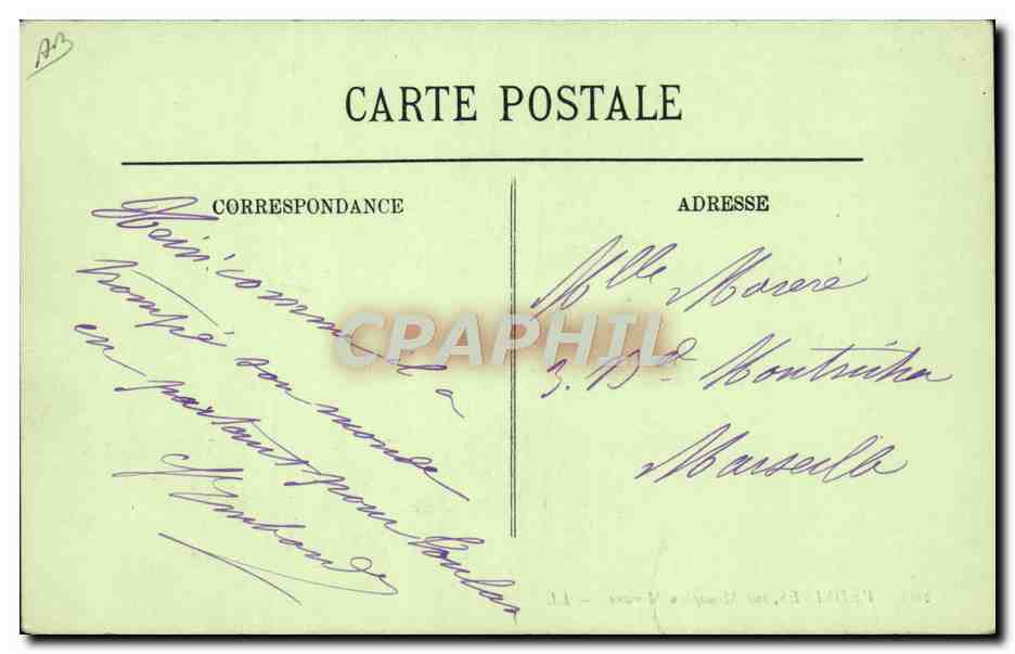 CPA Avion Aviation Vedrines sur Monoplan Morane  — Rückseite