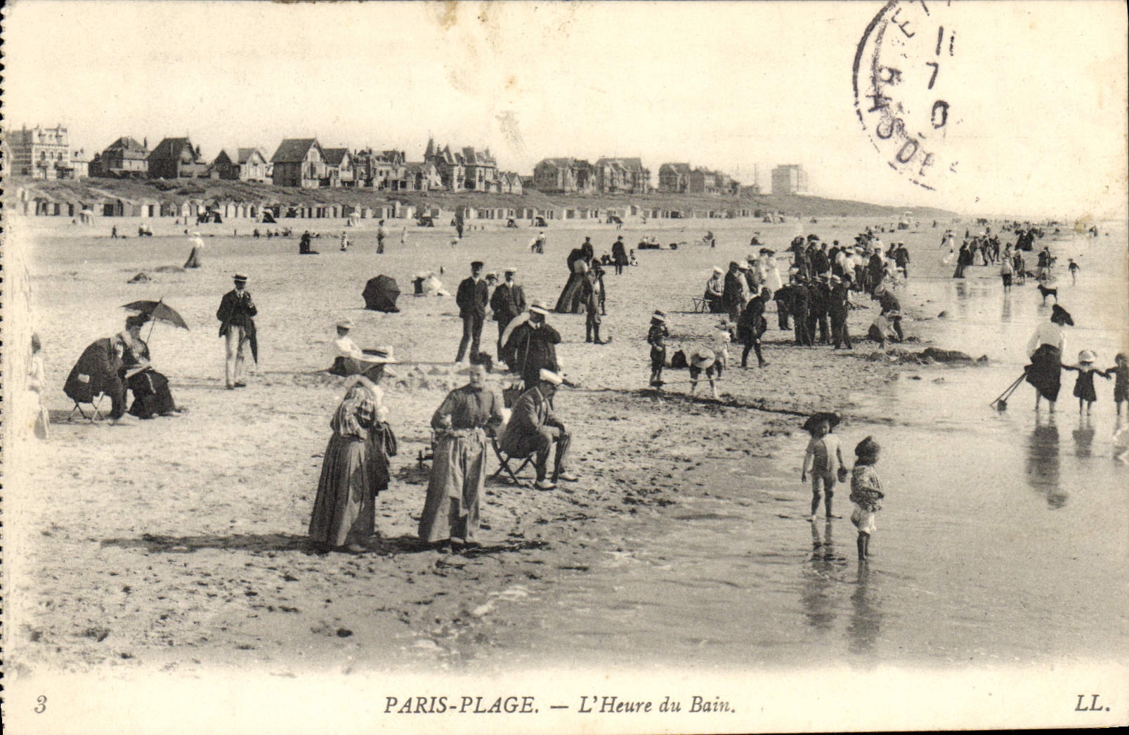 PARIS-PLAGE — Die Badezeit — LL. - Vorderseite