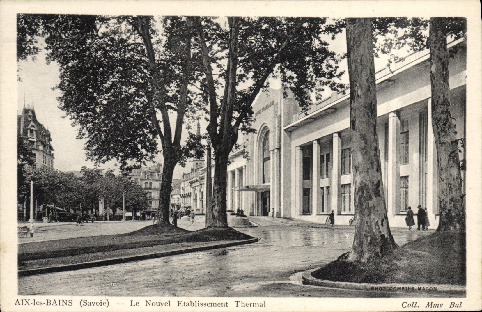 AIX-les-BAINS (Savoie) — Le Nouvel Etablissement Thermal — Phot. Combier Macon