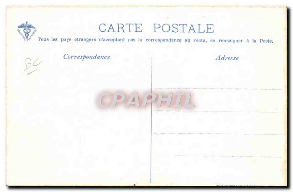 CPA Avion Aviation Biplan Farman Circuit Europeen Juin Juillet 1911 Le depart de Wijnmalen  — Rückseite