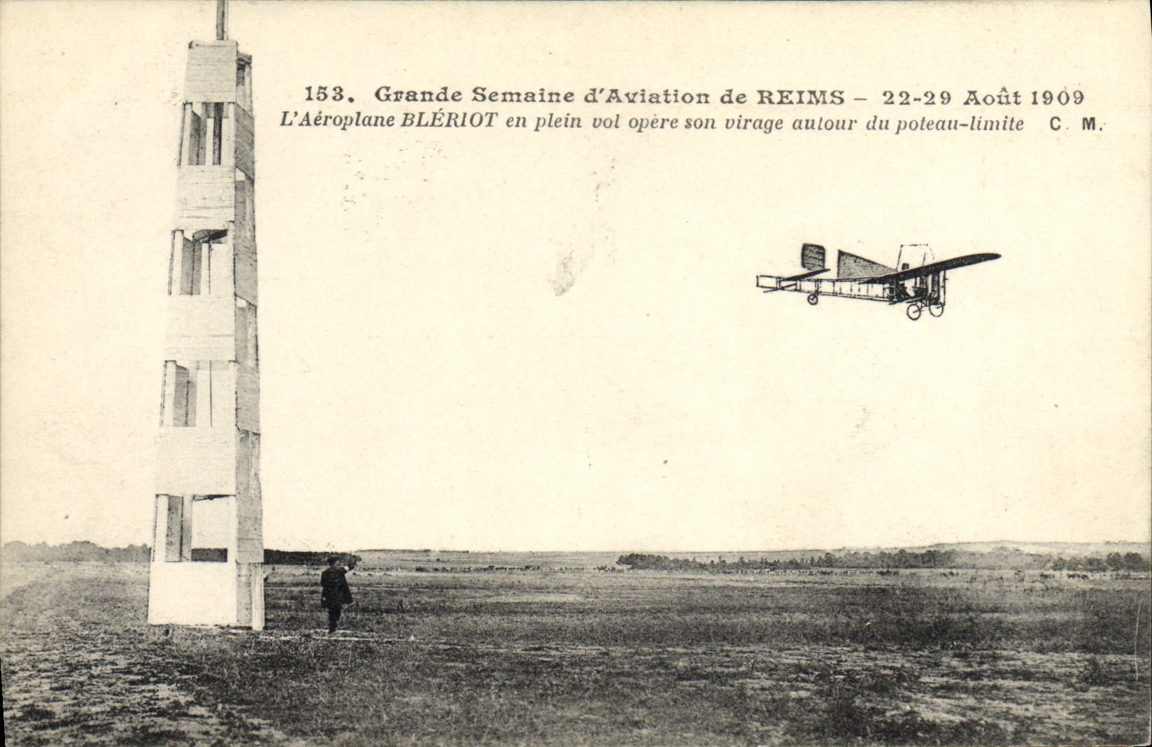 Grande Semaine d'Aviation de Reims — 22-29 Août 1909 — C. Malcuit