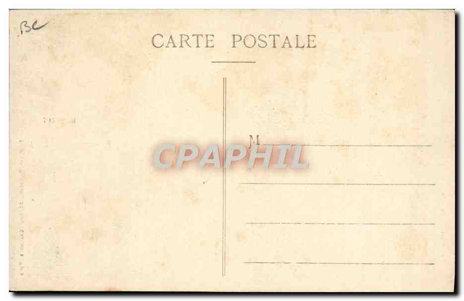 CPA Avion Aviation Grande semaine d'aviation Busson sur appareil Bleriot  — Rückseite
