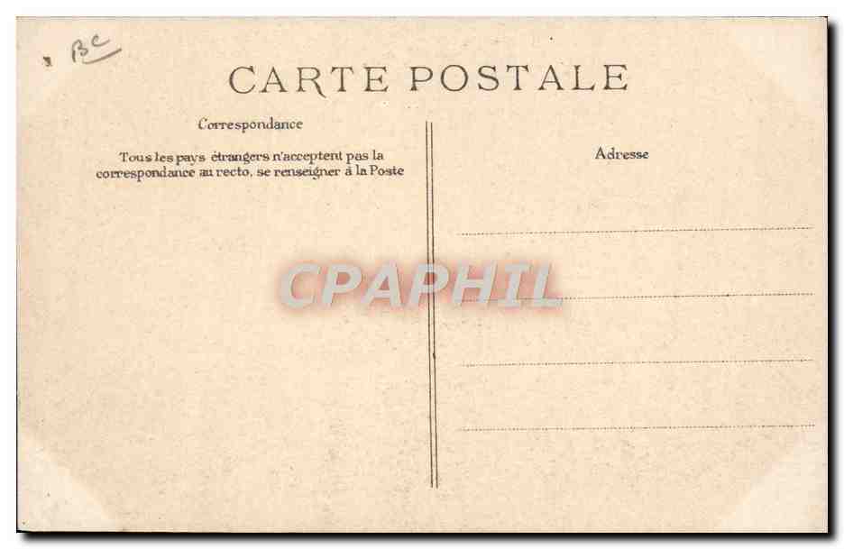 CPA Avion Aviation Grande semaine d'aviation de Champagne M Brunau Varilla sur son biplan Voisin  — Rückseite